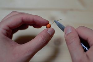 couper à 1 cm