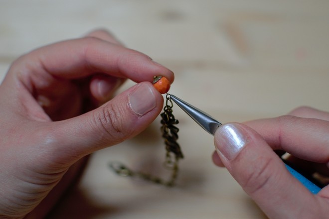 fixer perle orange