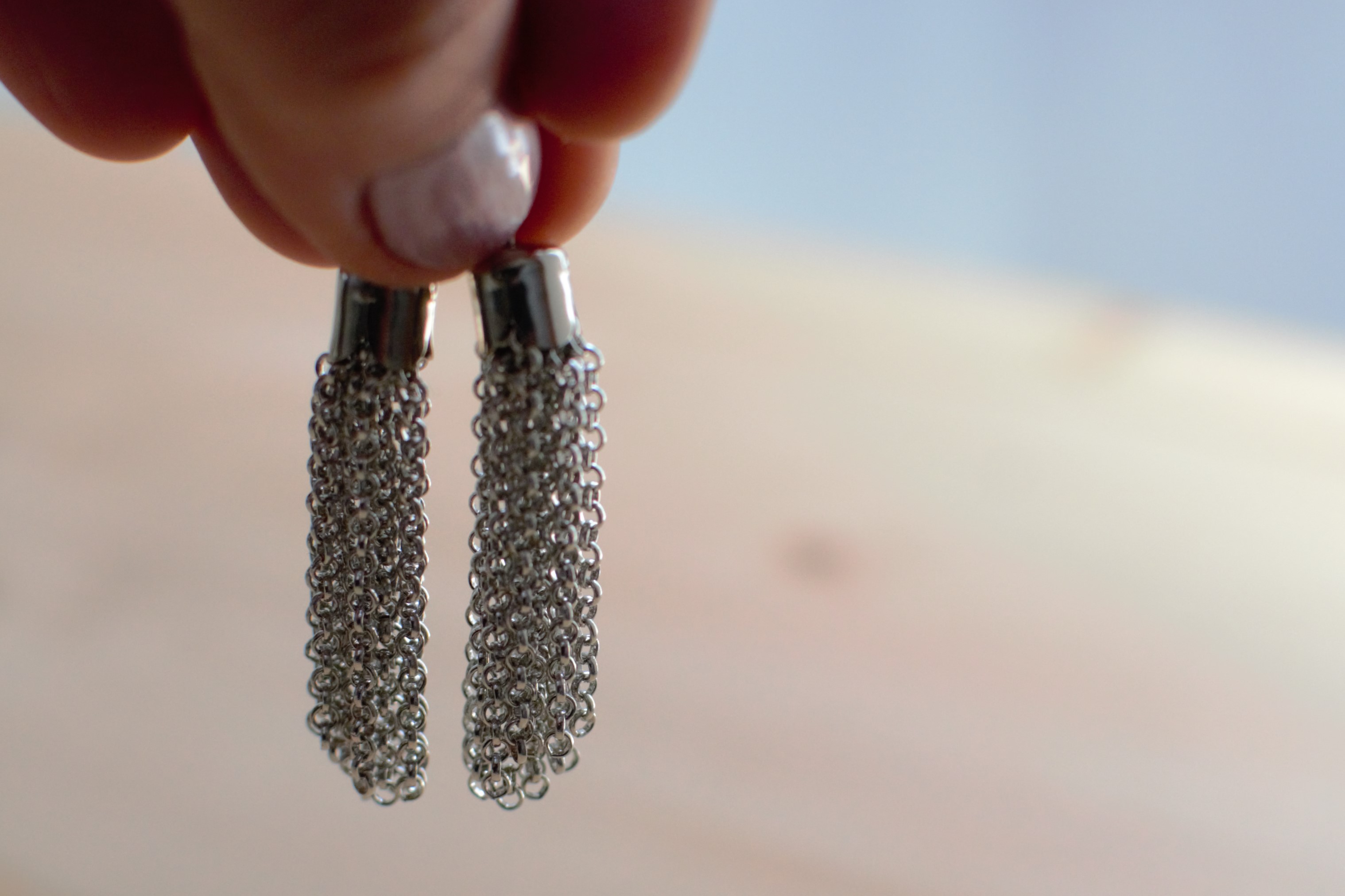 pompons en chaînette